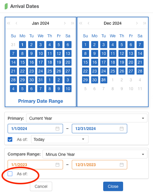 What's the difference between Pacing and Actualized?